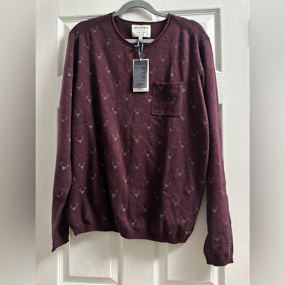 🆕 Heritage Report Collection Sweater Large - Picture 1 of 8
